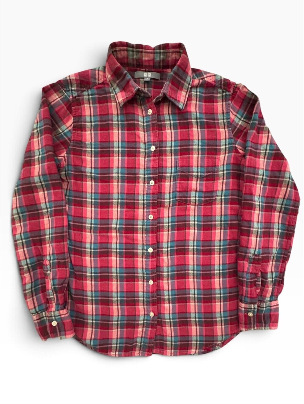 Uniqlo Flannel Checked Shirt - Size S